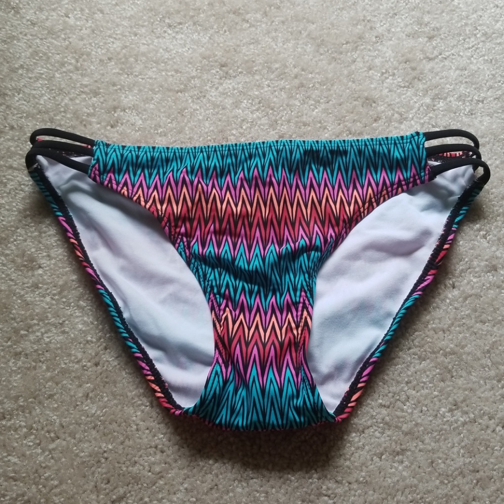 Colorful bikini bottoms
